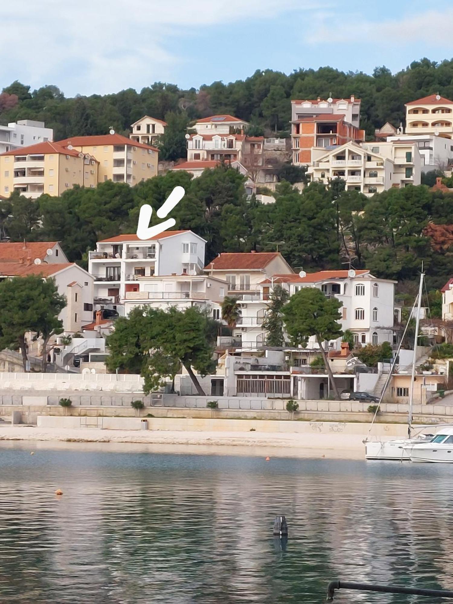 Apartment Kristina Trogir Exteriör bild